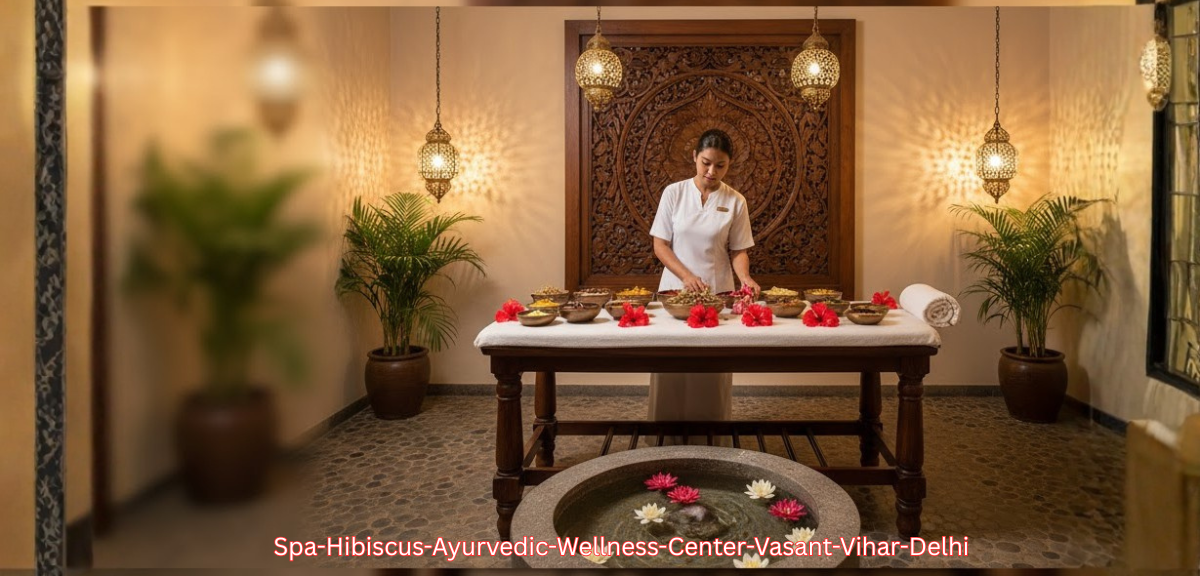 Authentic Ayurvedic treatments and massages at Spa Hibiscus, Vasant Vihar - Best Ayurvedic center in South Delhi