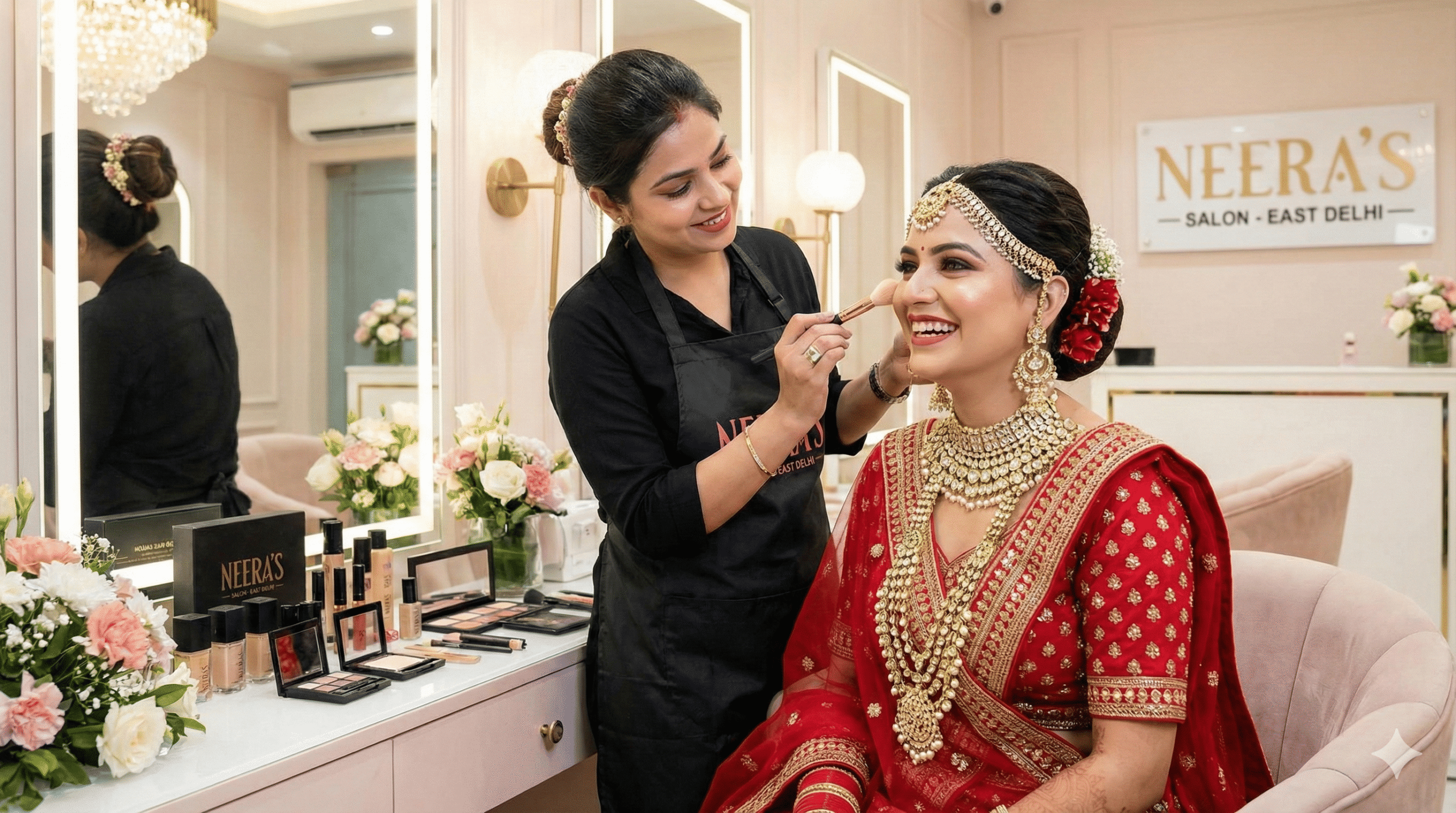 Expert Bridal Makeup Services at Spa Hibiscus East Delhi