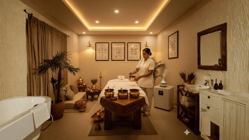 Wellness center and spa facilities in Chandigarh
