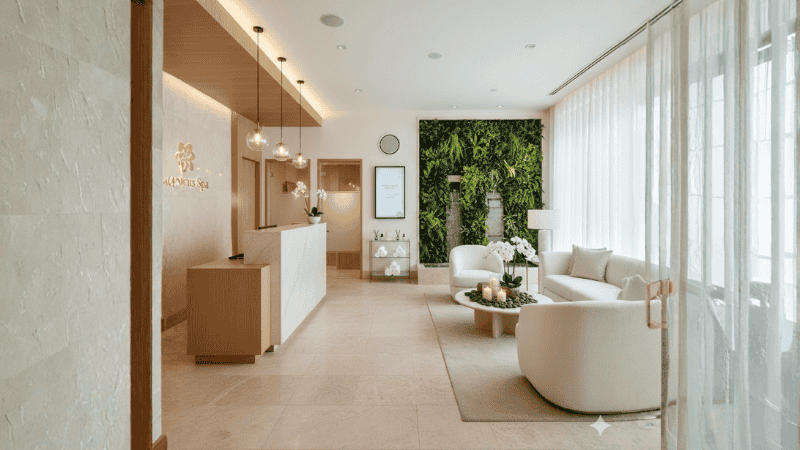 Luxury wellness spa interior at Hibiscus Spa Chandigarh